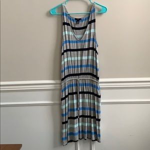 Gap sz M dress 👗 POCKETS! Blouson tie waist style